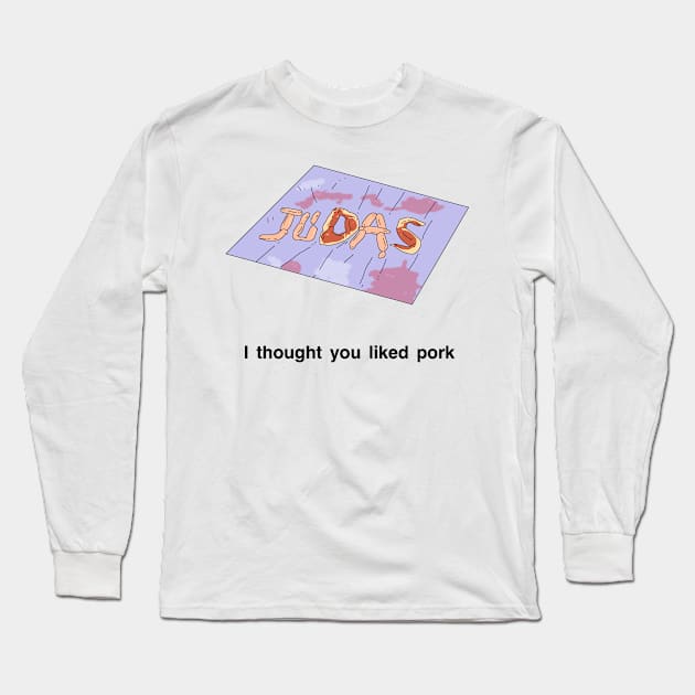 Peep Show I thought you liked pork Long Sleeve T-Shirt by tommytyrer